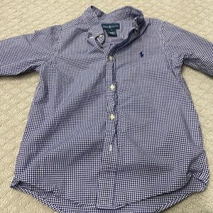 Ralph Lauren boys button down size 7
